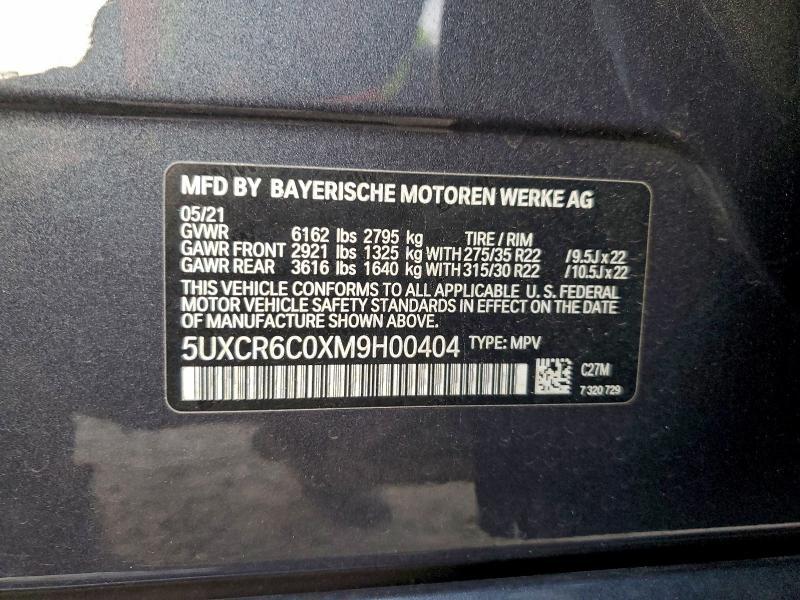 2021 BMW X5 Xdrive40i