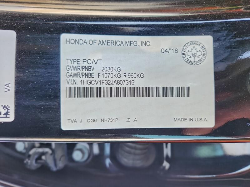 2018 Honda Accord Sport