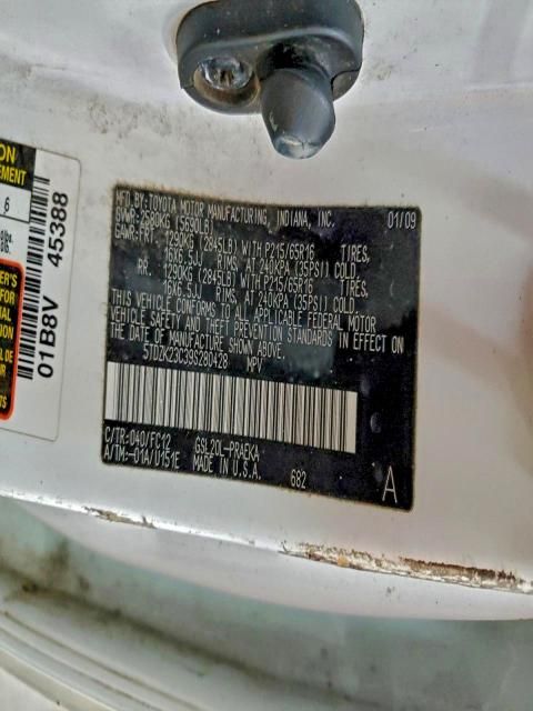 2009 Toyota Sienna ce