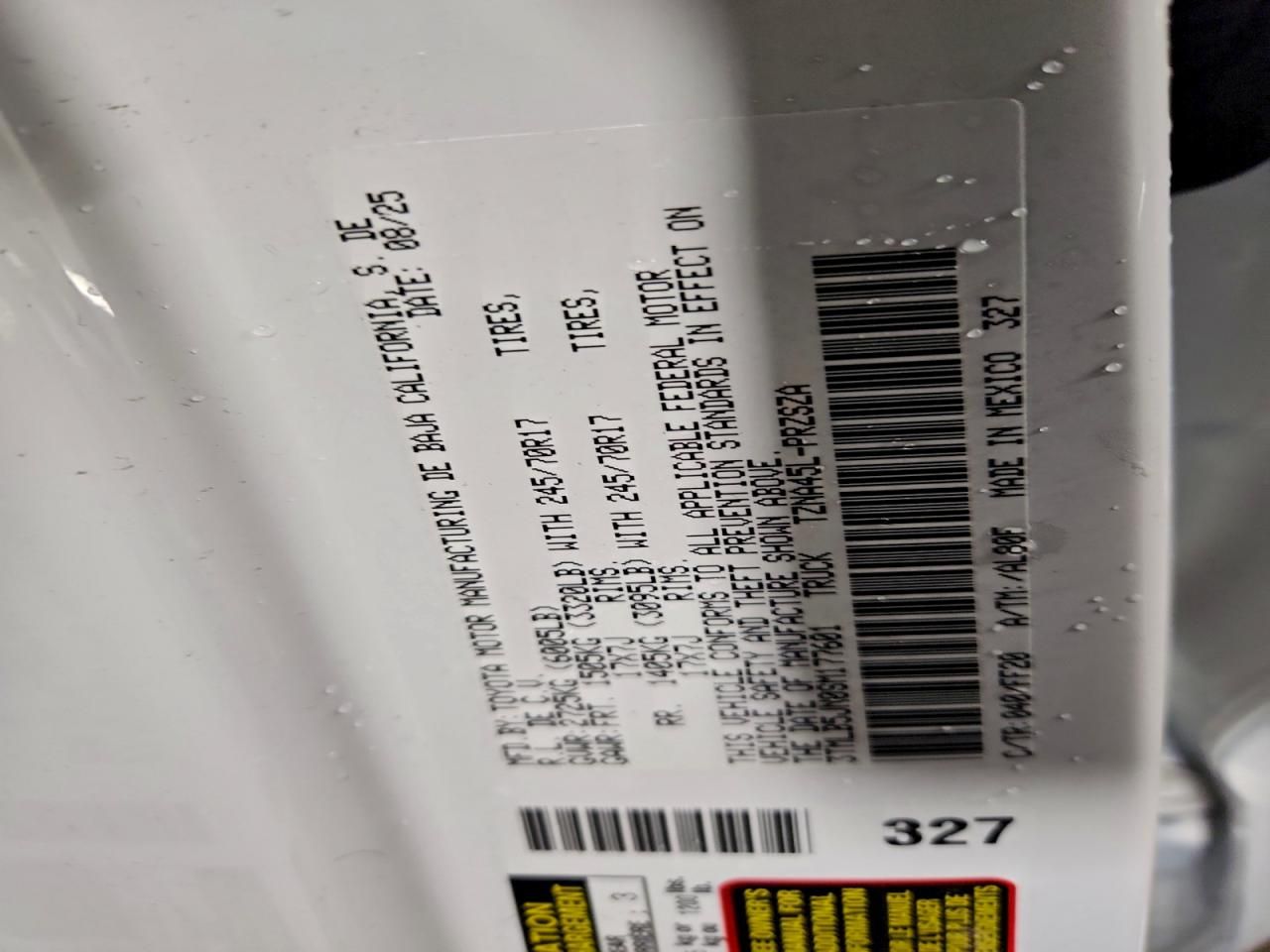 2025 Toyota Tacoma Double cab