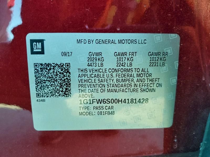 2017 Chevrolet Bolt ev lt