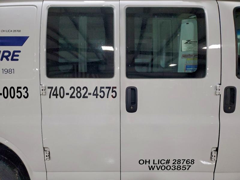 2022 Chevrolet Express 2500 Utility / Service Van