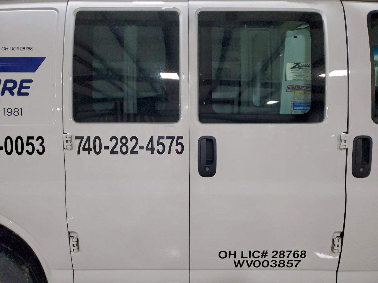 2022 Chevrolet Express 2500 Utility / Service Van