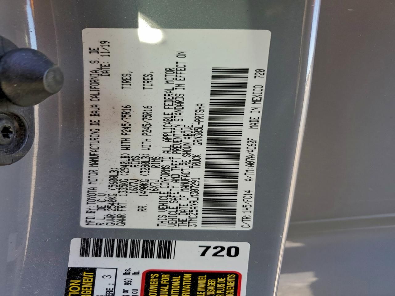 2020 Toyota Tacoma Double cab