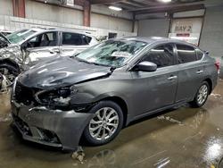 Salvage cars for sale from Copart Elgin, IL: 2017 Nissan Sentra s