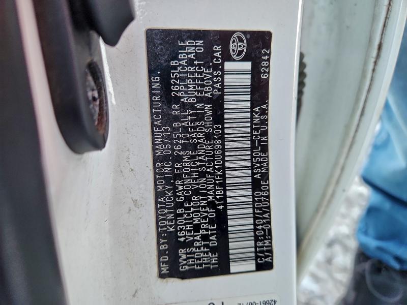 2013 Toyota Camry l