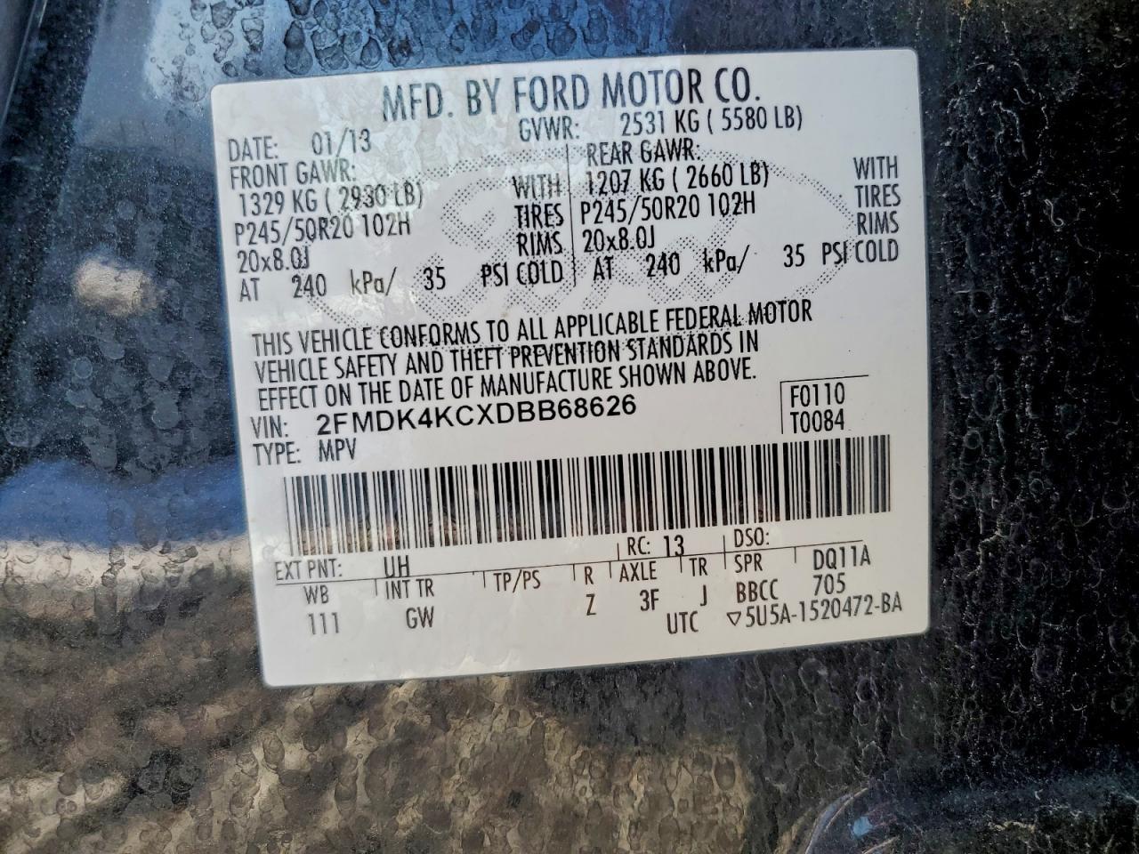 2013 Ford Edge Limited