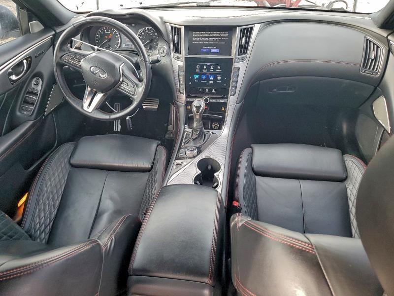 2018 Infiniti Q50 red Sport 400