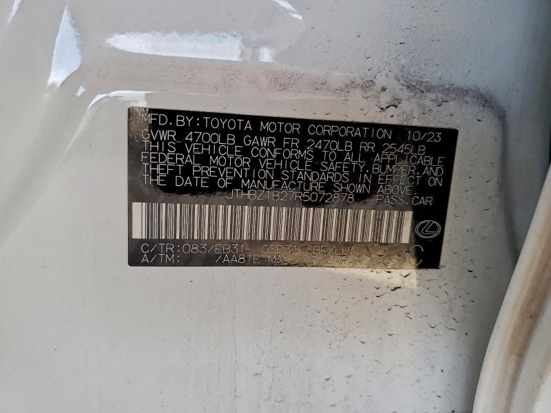 2024 Lexus Is 350 f Sport Design