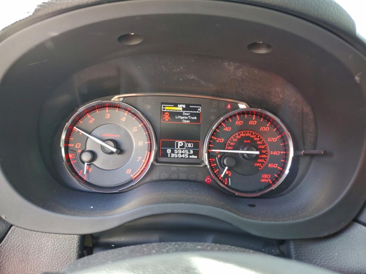 2015 Subaru Wrx Limited