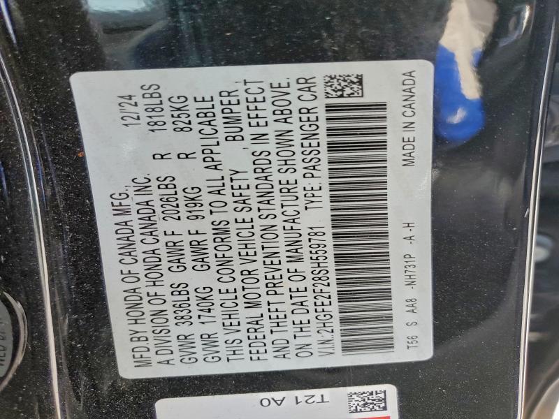 2025 Honda Civic lx