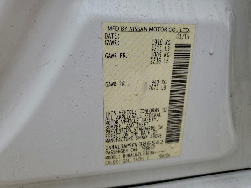 2015 Nissan Altima 2.5