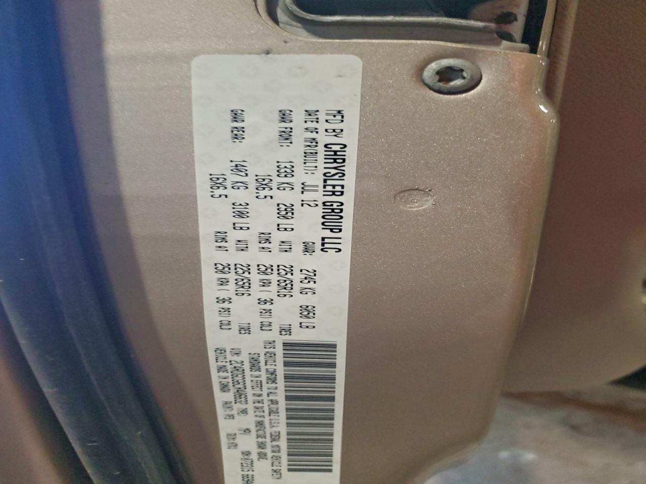 2012 Dodge Grand Caravan sxt