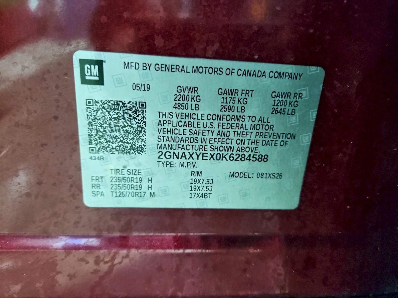 2019 Chevrolet Equinox Premier