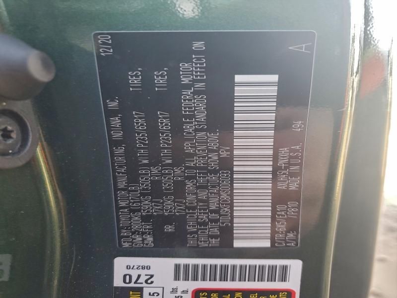 2021 Toyota Sienna xle