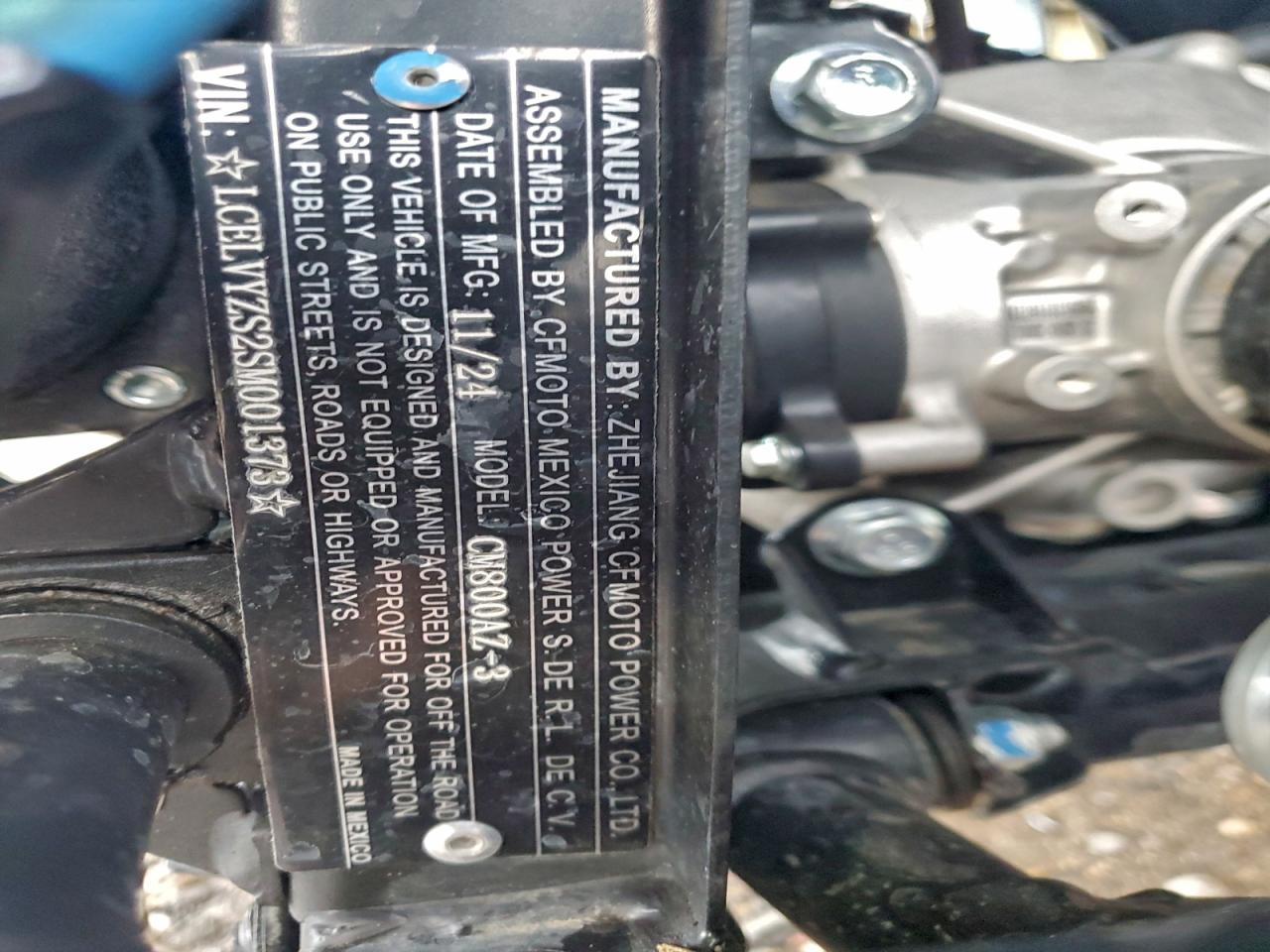 2025 Cfmoto Cforce 800 ATV
