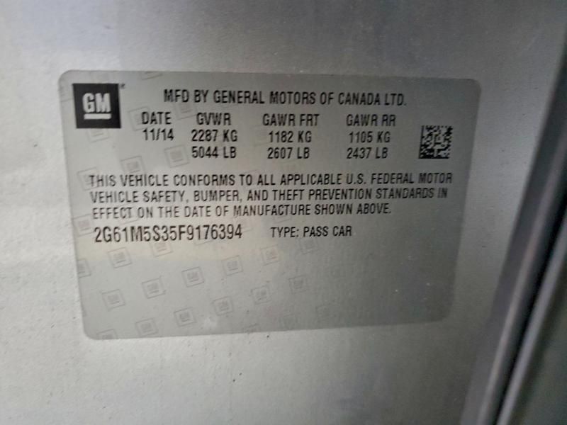 2015 Cadillac Xts Luxury Collection