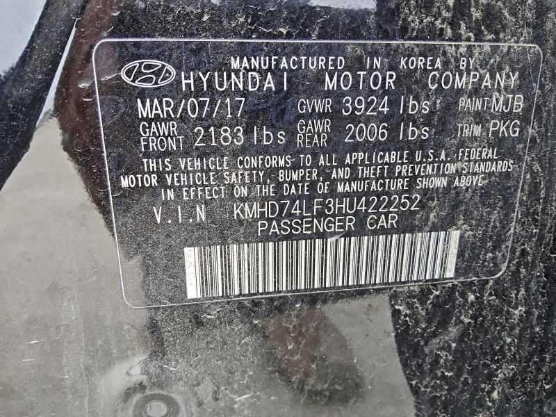 2017 Hyundai Elantra se