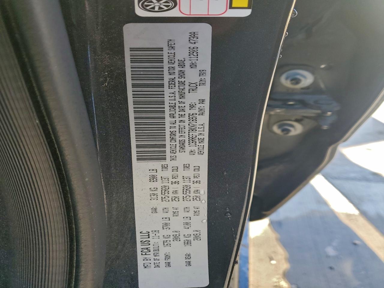 2019 Dodge Ram 1500 big Horn/lone Star