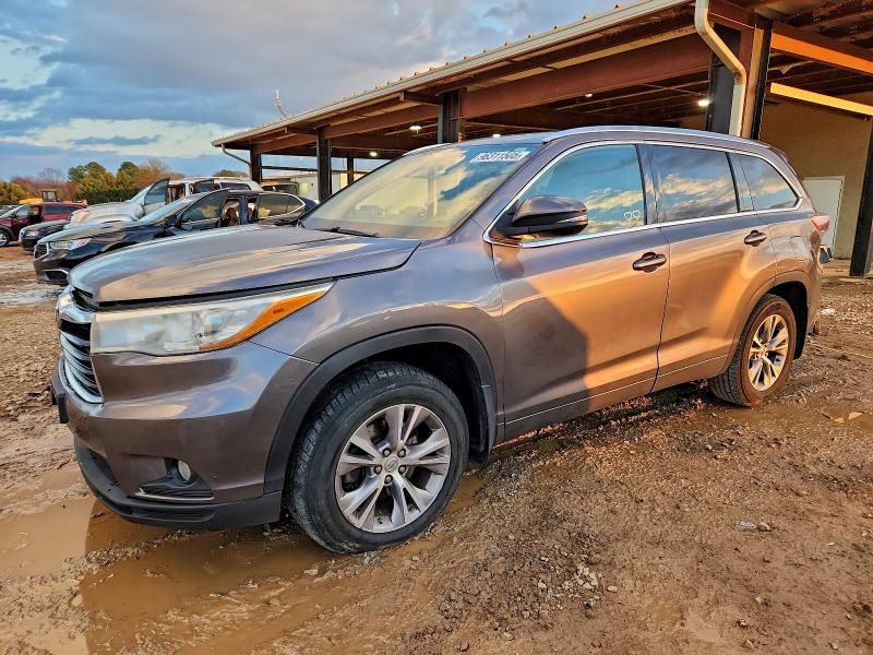 2015 Toyota Highlander xle