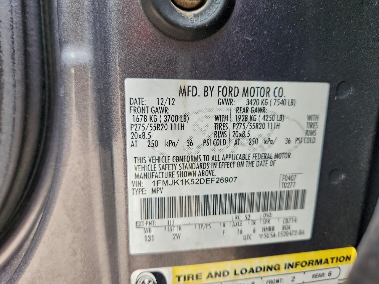 2013 Ford Expedition el Limited