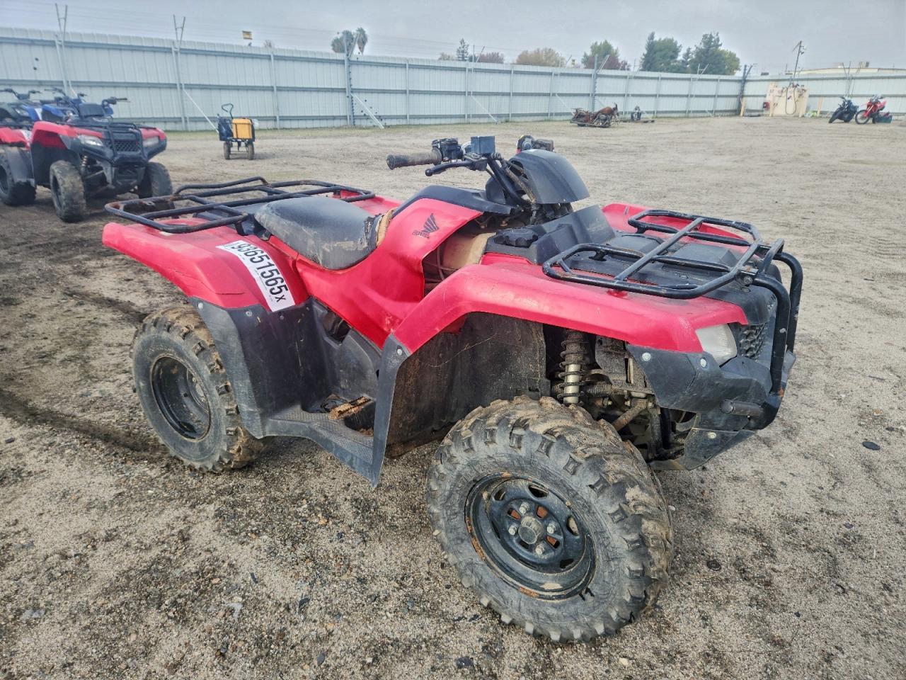 2016 Honda Fourtrax Rancher ATV