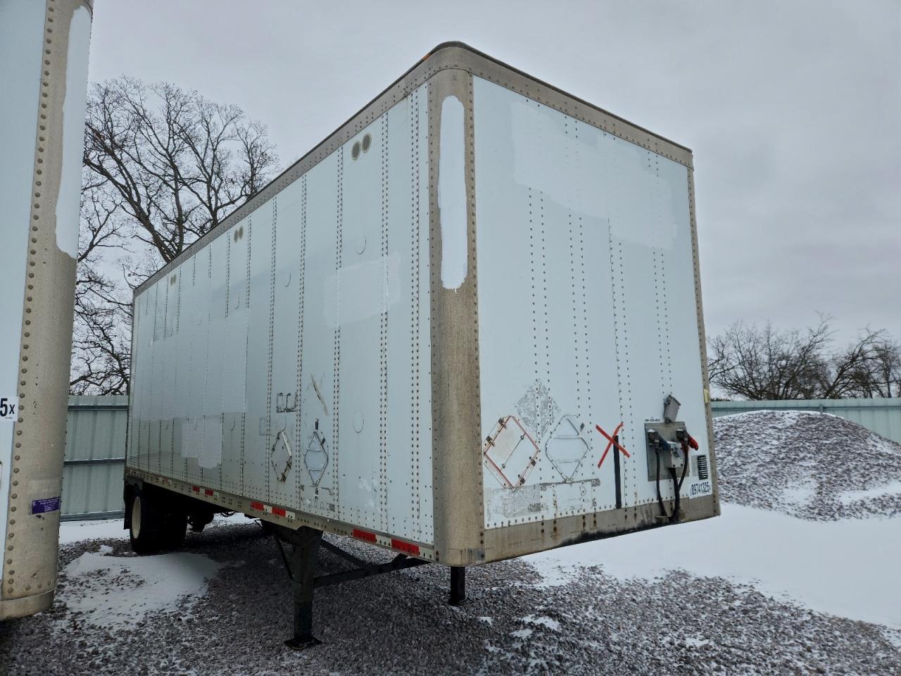 2010 Wabash SH R 28 DRY Van Trailer