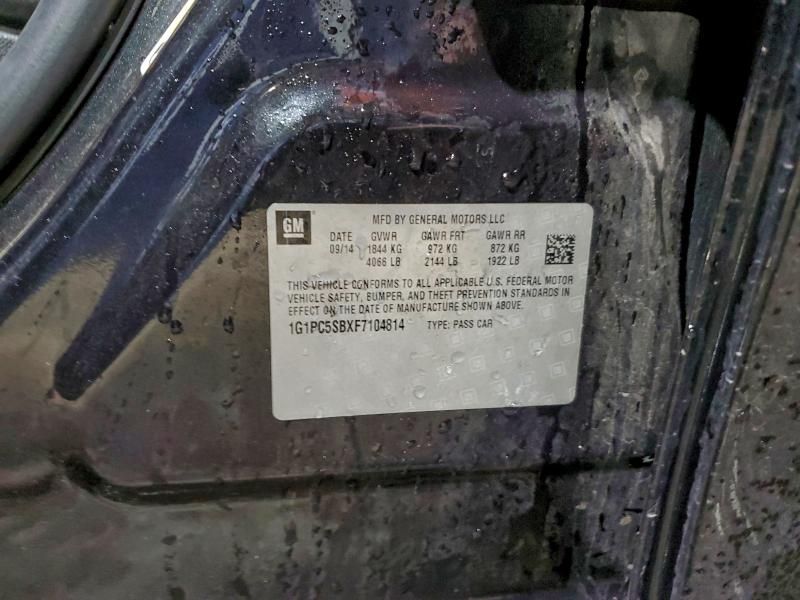 2015 Chevrolet Cruze lt