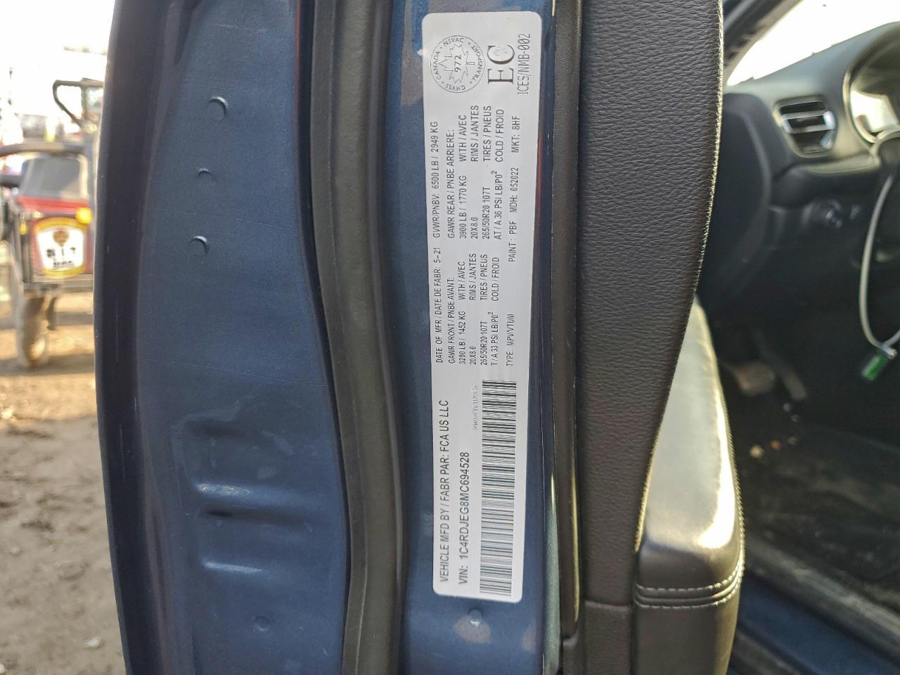 2021 Dodge Durango Citadel