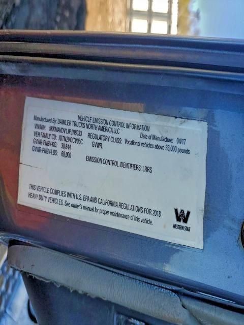 2018 Western Star 2018 Western Star 4700 Dump Truck