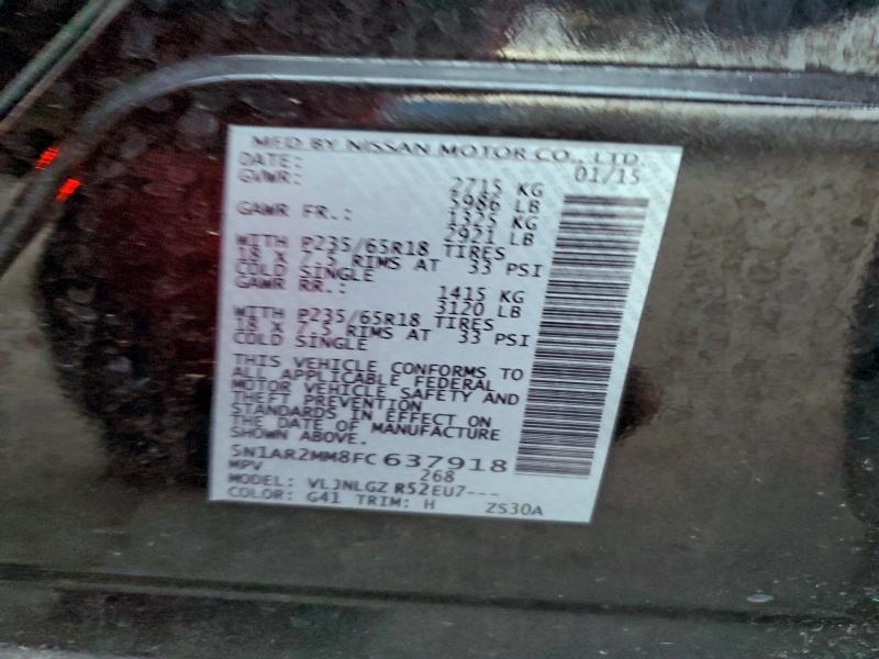 2015 Nissan Pathfinder s