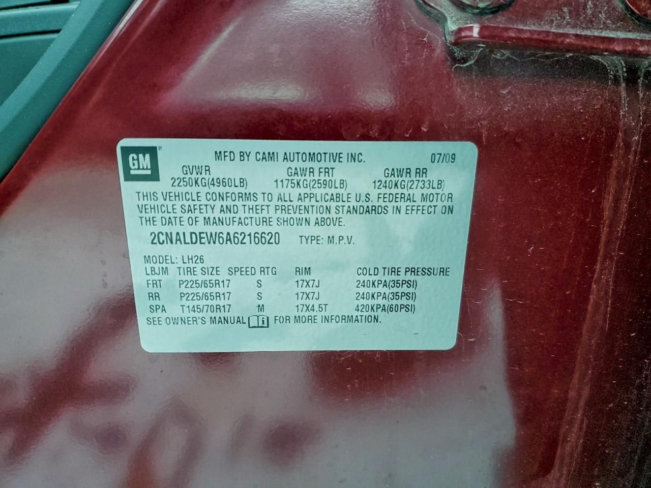 2010 Chevrolet Equinox lt