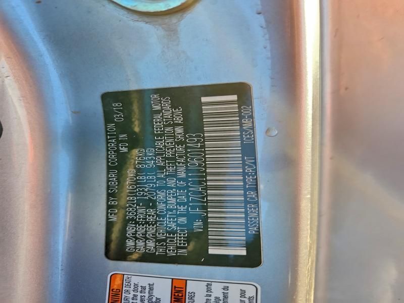 2018 Subaru Brz 2.0 Limited