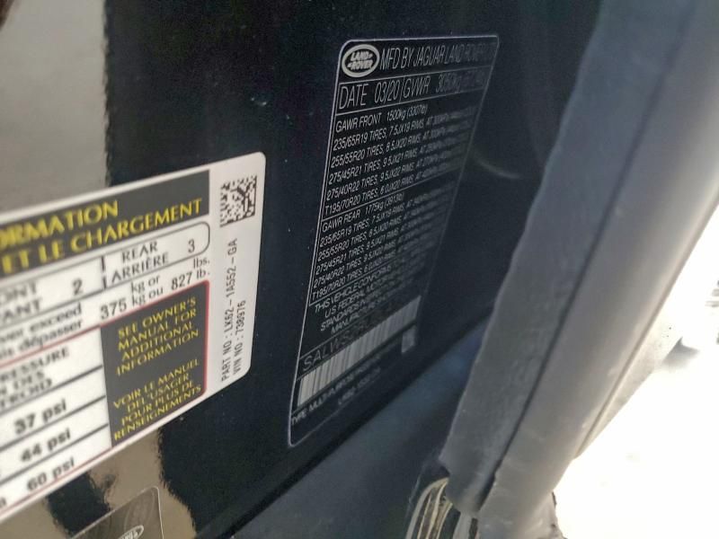 2020 Land Rover Range Rover Sport hst