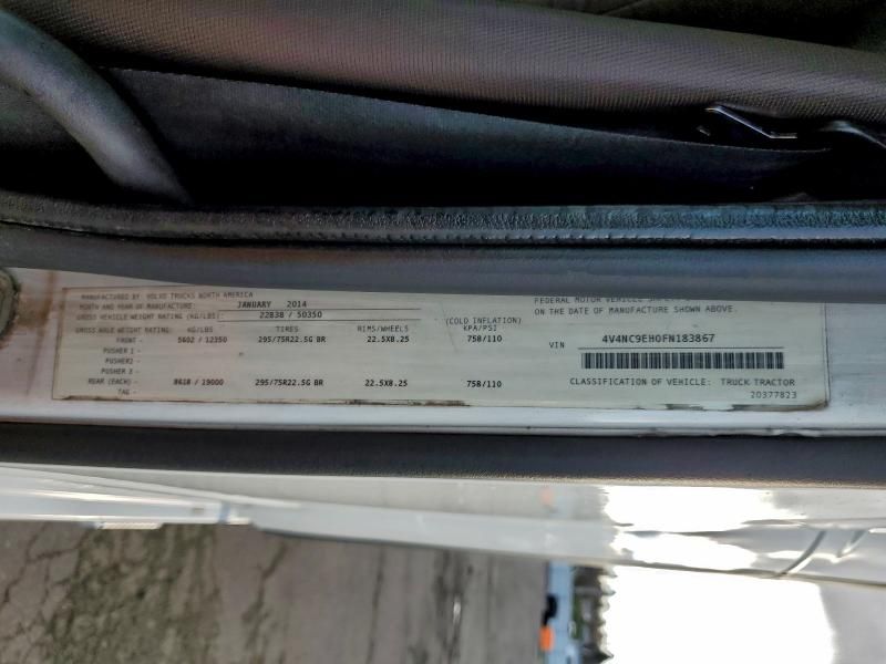 2015 Volvo Vn Vnl-semi Truck