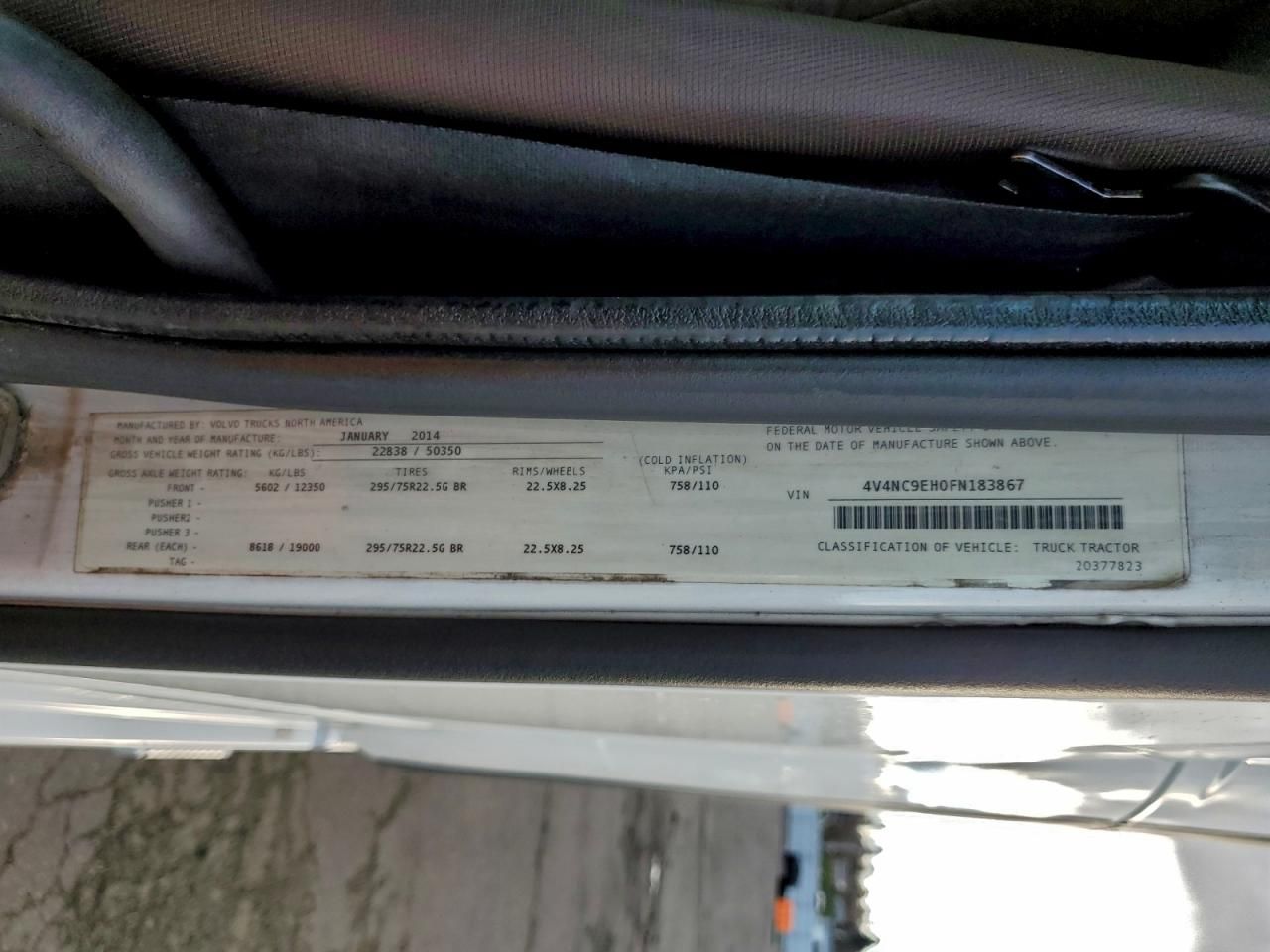 2015 Volvo Vn Vnl-semi Truck