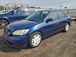 Honda salvage cars for sale: 2005 Honda Civic lx