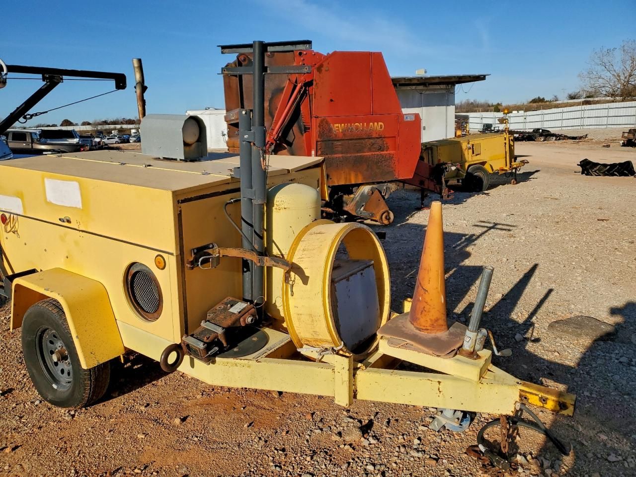 1998 Team Fenex F-123-KP Manhole Support Trailer