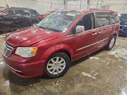 Chrysler Vehiculos salvage en venta: 2012 Chrysler Town & Country Touring l