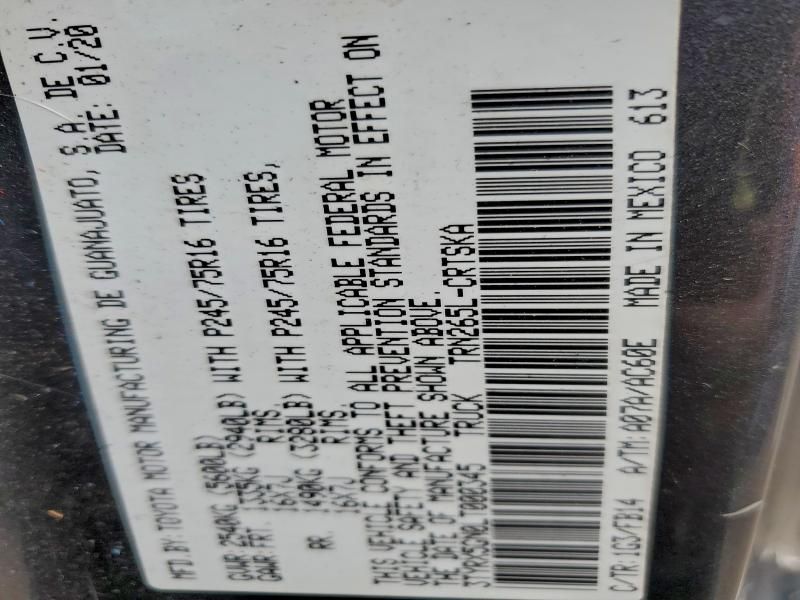 2020 Toyota Tacoma Access cab