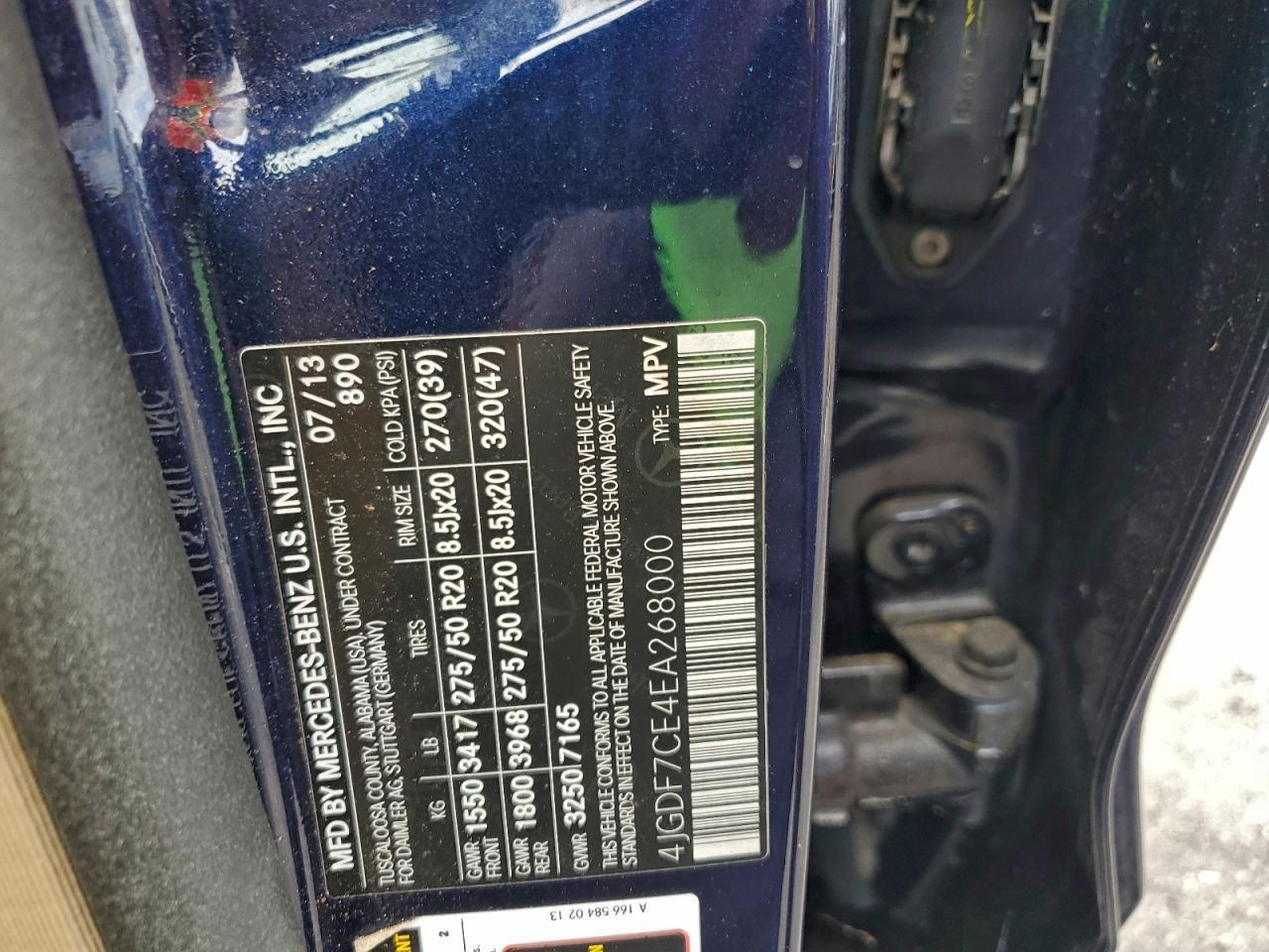 2014 Mercedes-Benz Gl 450 4matic