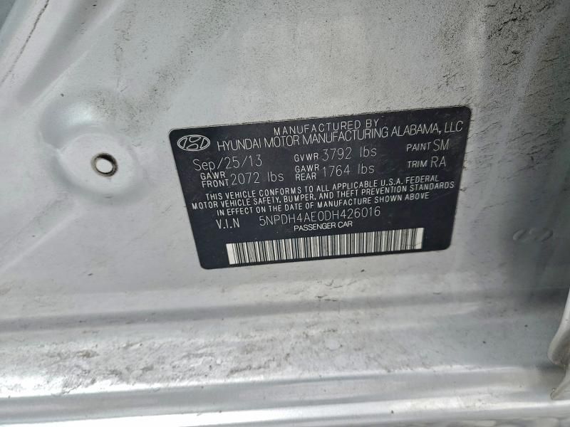 2013 Hyundai Elantra gls