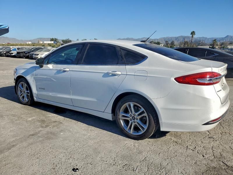2018 Ford Fusion s Hybrid