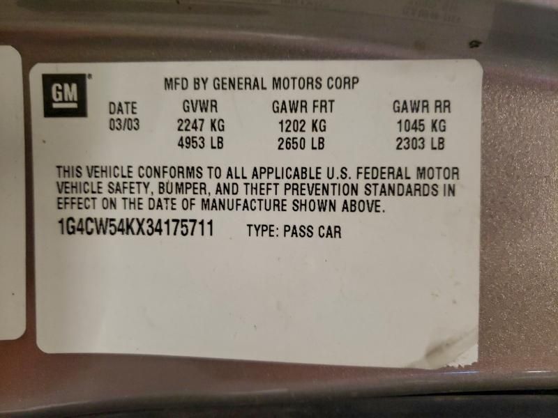 2003 Buick Park Avenue