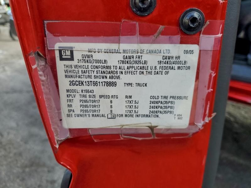 2006 Chevrolet Silverado K1500