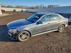 Salvage cars for sale from Copart Waldorf, MD: 2016 Mercedes-Benz E 350 4matic