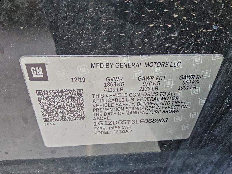2020 Chevrolet Malibu lt