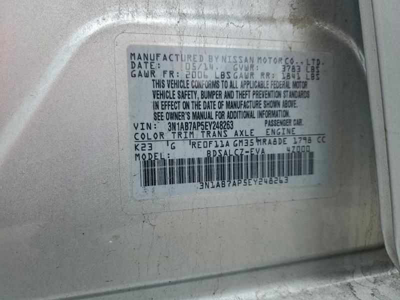 2014 Nissan Sentra s