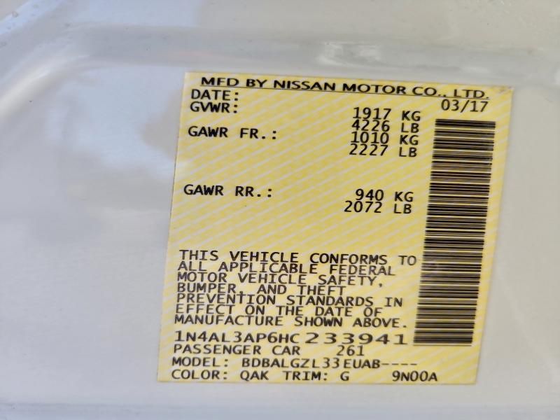 2017 Nissan Altima 2.5