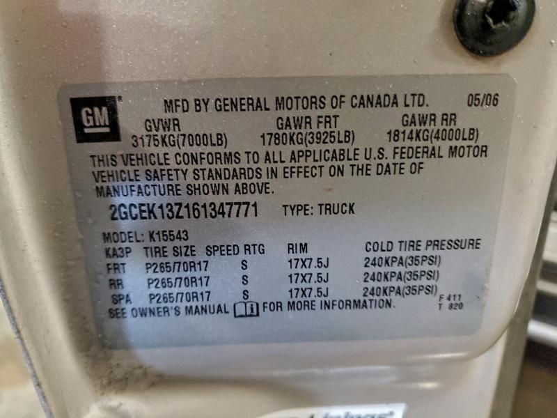 2006 Chevrolet Silverado K1500